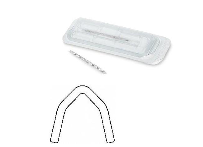 КЛІПСА ЛІГАТУРНА ДЛЯ БАГАТОЗАРЯДНОГО АПЛІКАТОРУ КЛІПС, РОЗМІР SM, 12 КАРТРИДЖІВ ПО 12 КЛІПС